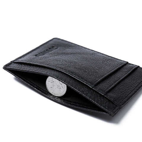 Wallet Women Men Female Male Purse Mini Slim Thin Fashion Genuine Leather