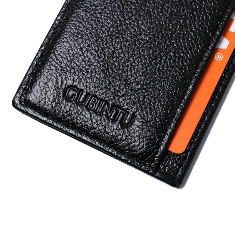 Wallet Women Men Female Male Purse Mini Slim Thin Fashion Genuine Leather